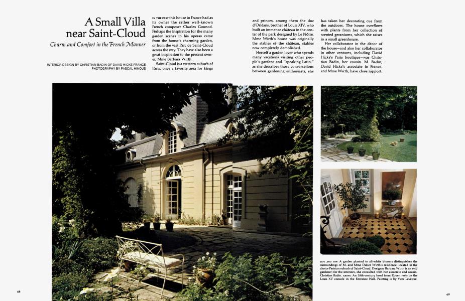 A Small Villa near Saint-Cloud