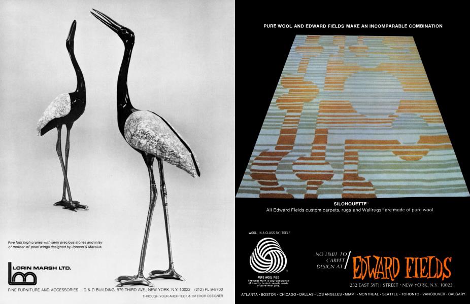 EDWARD FIELDS | Architectural Digest | OCTOBER 1978