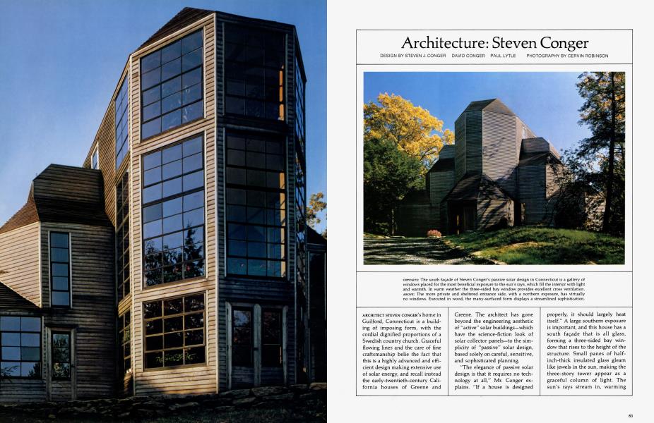 Architecture: Steven Conger