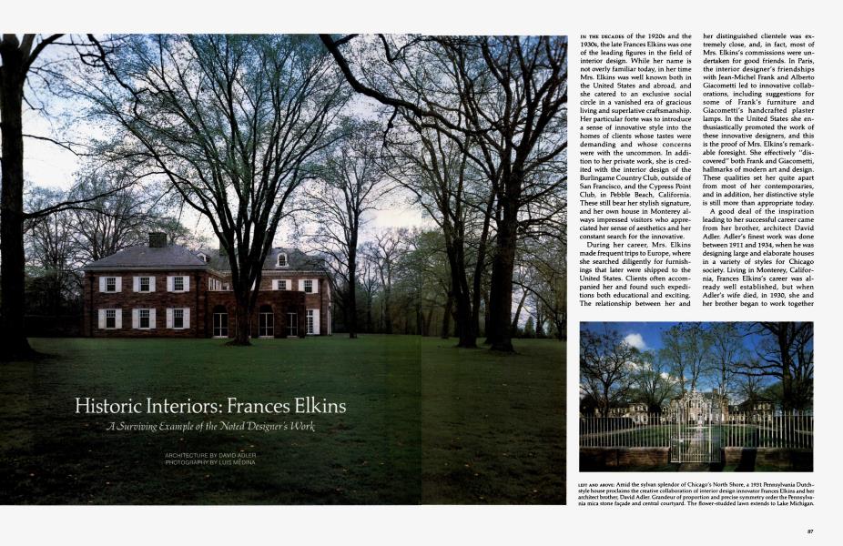 Historic Interiors: Frances Elkins