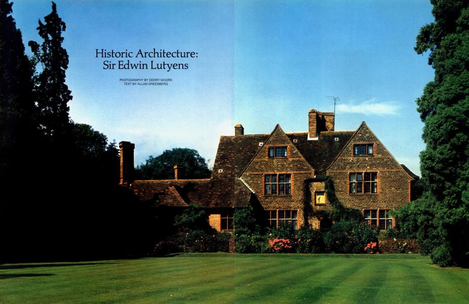 Historic Architecture: Sir Edwin Lutyens