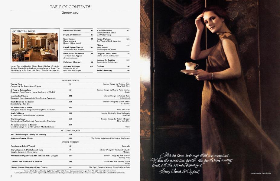TABLE OF CONTENTS October 1980