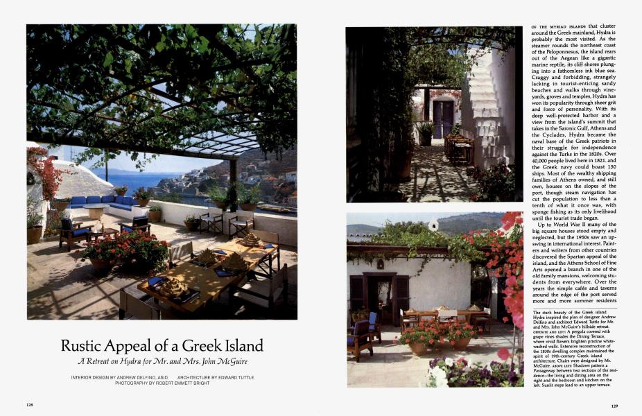 Rustic Appeal of a Greek Island