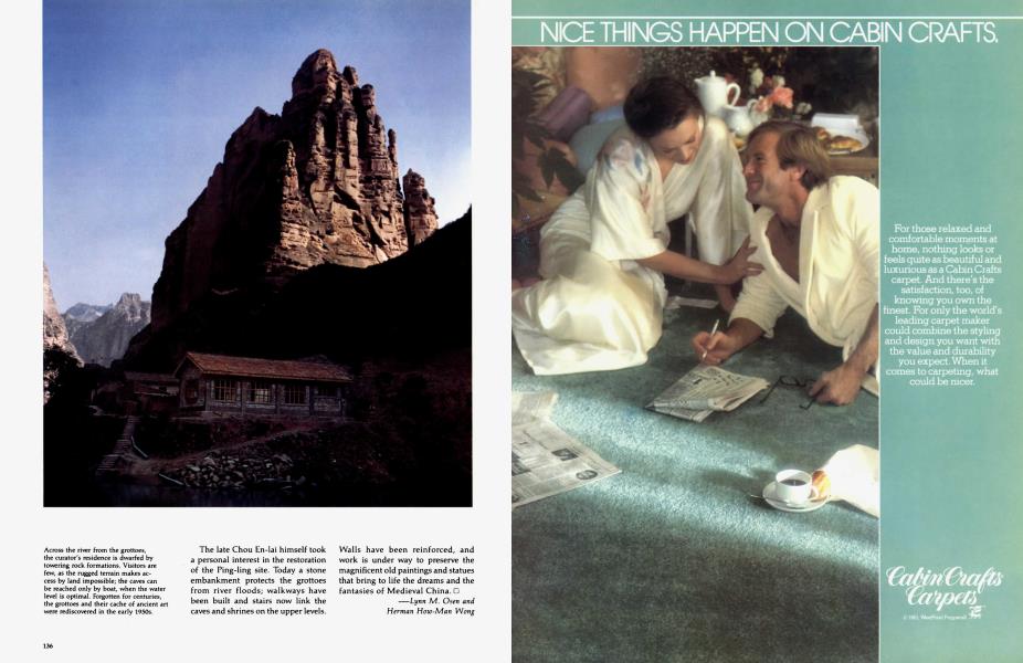Cabin Crafts® Carpets Architectural Digest AUGUST 1981