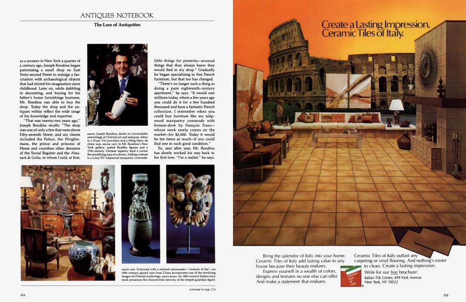 ANTIQUES NOTEBOOK
