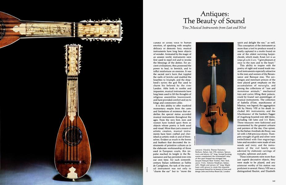 Antiques: The Beauty of Sound