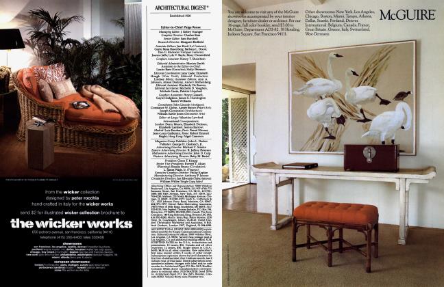 Architectural Digest | Architectural Digest | SEPTEMBER 1990