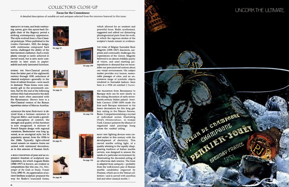 COLLECTOR'S CLOSE-UP
