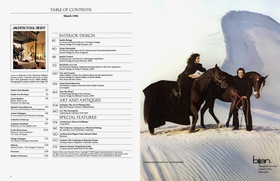 TABLE OF CONTENTS March 1982