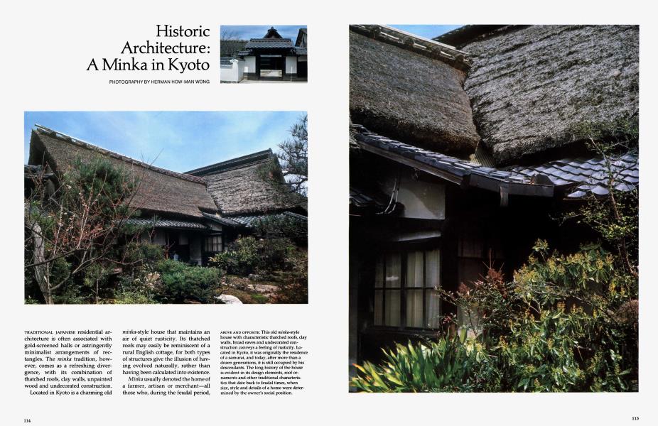 Historic Architecture: A Minka in Kyoto