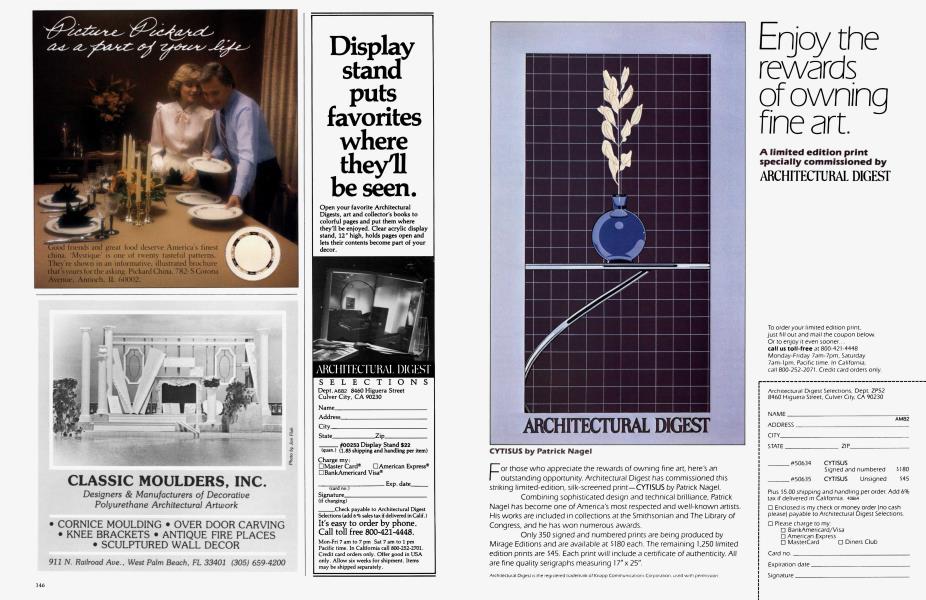 Architectural Digest Architectural Digest August 1982