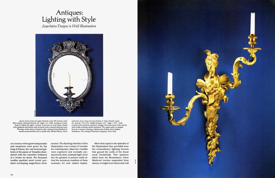 Antiques: Lighting with Style