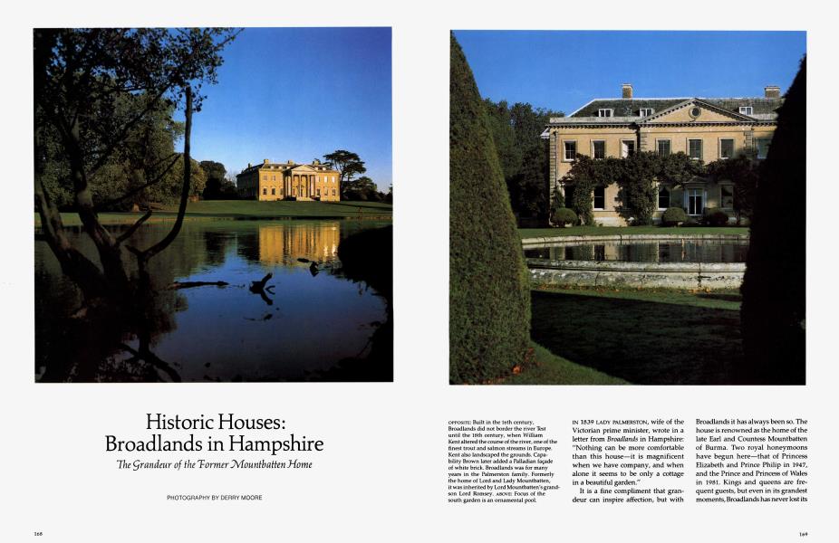 Historic Houses: Broadlands in Hampshire