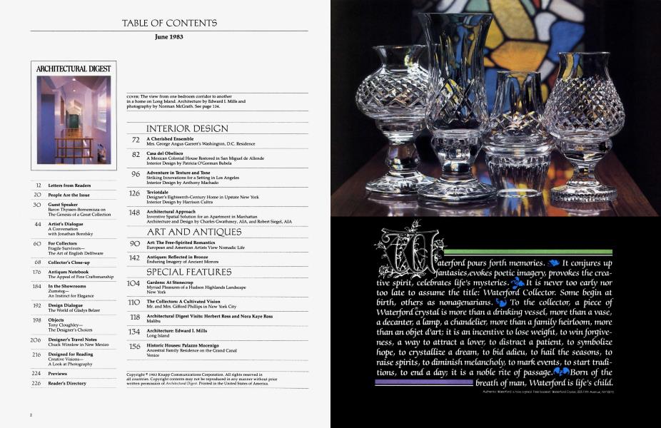 TABLE OF CONTENTS June 1983