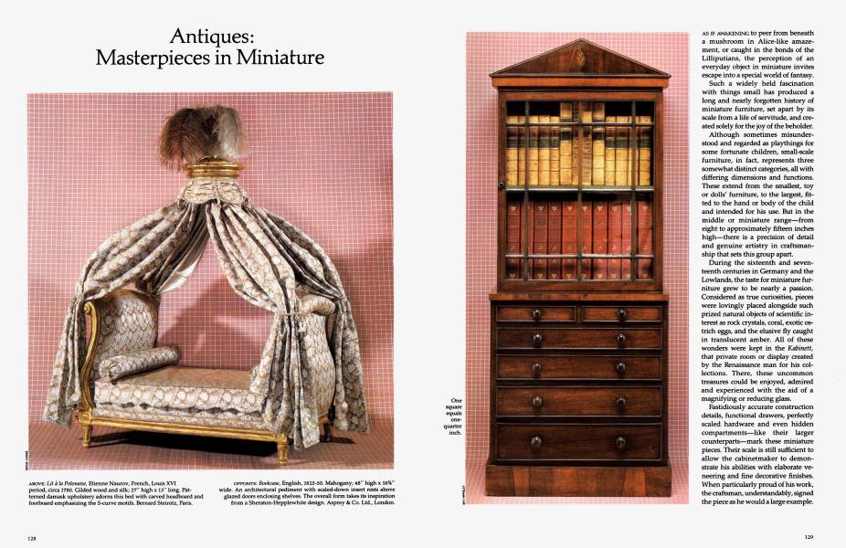 Antiques: Masterpieces in Miniature