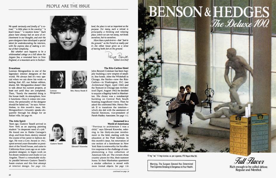 PEOPLE ARE THE ISSUE