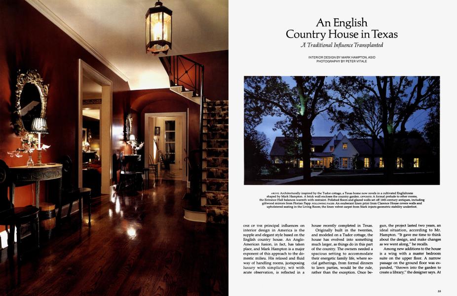 An English Country House In Texas Architectural Digest