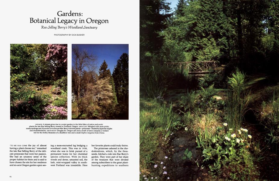 Gardens: Botanical Legacy in Oregon