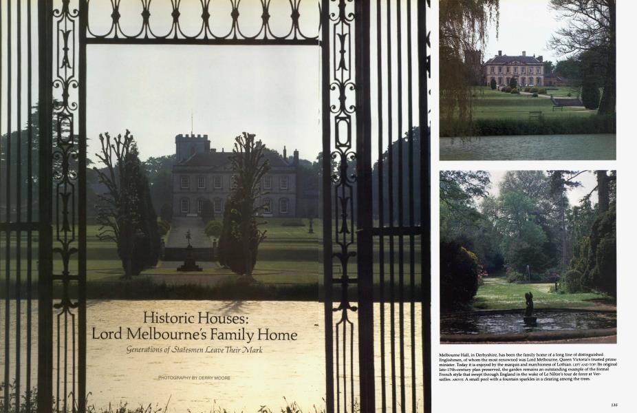 Historic Houses: Lord Melbourne's Family Home | Architectural Digest ...