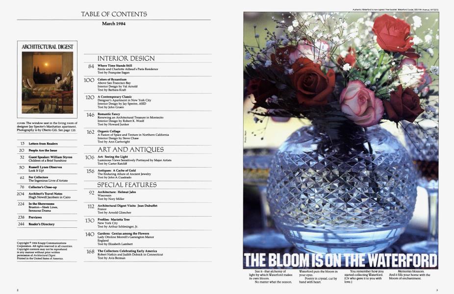 TABLE OF CONTENTS March 1984