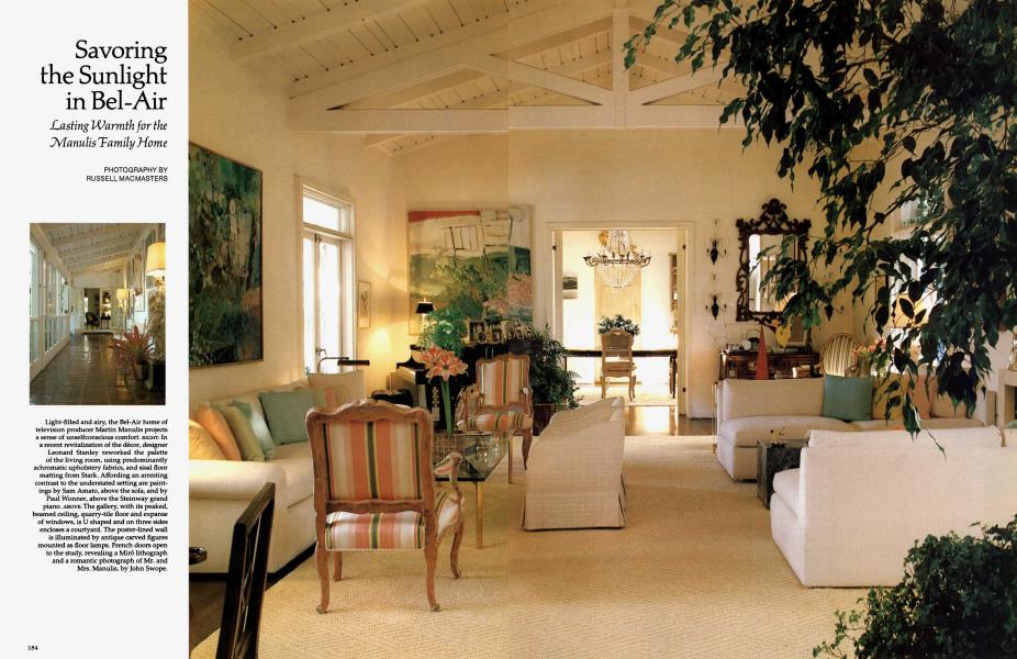 Savoring the Sunlight in Bel-Air