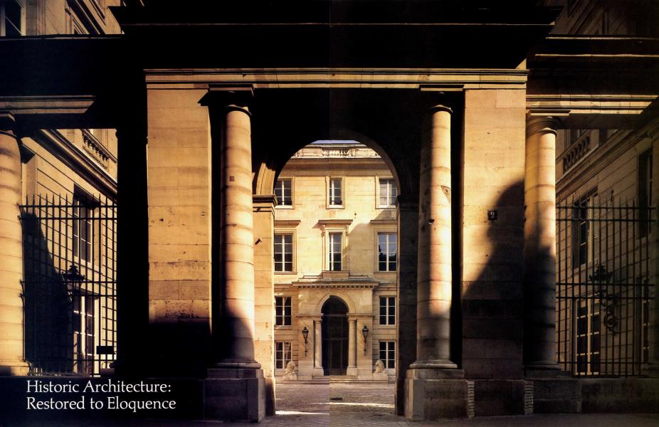 Historic Architecture: Restored to Eloquence