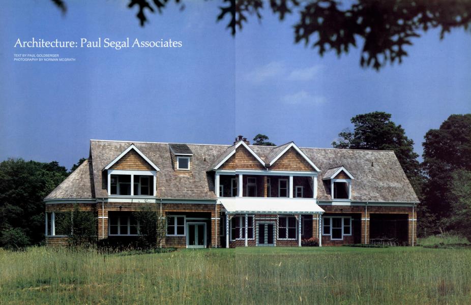 Architecture: Paul Segal Associates