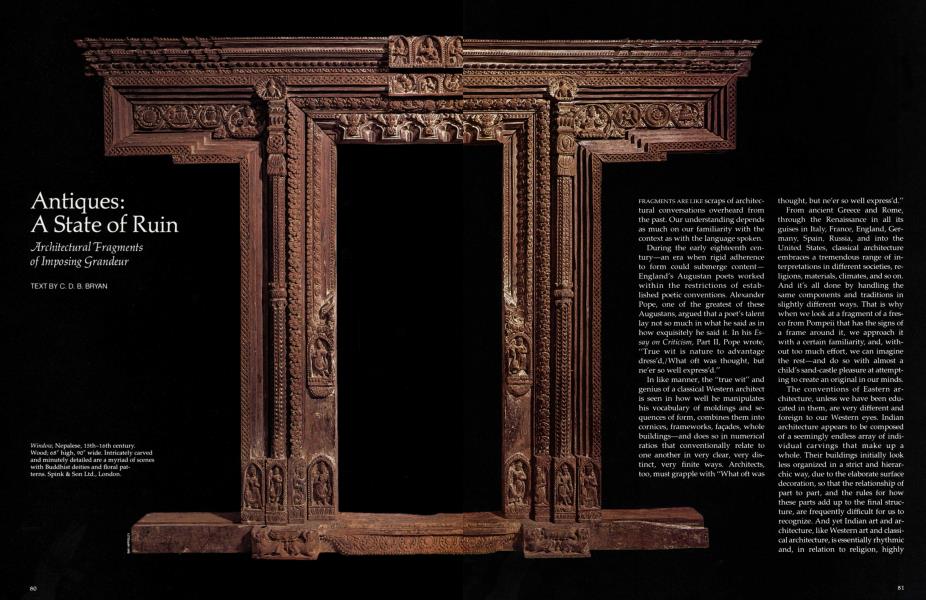Antiques: A State of Ruin