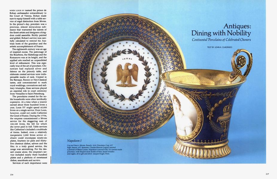 Antiques: Dining with Nobility