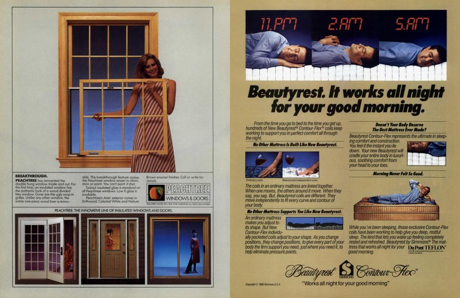 PEACHTREE® WINDOWS & DOORS | Architectural Digest | NOVEMBER 1985