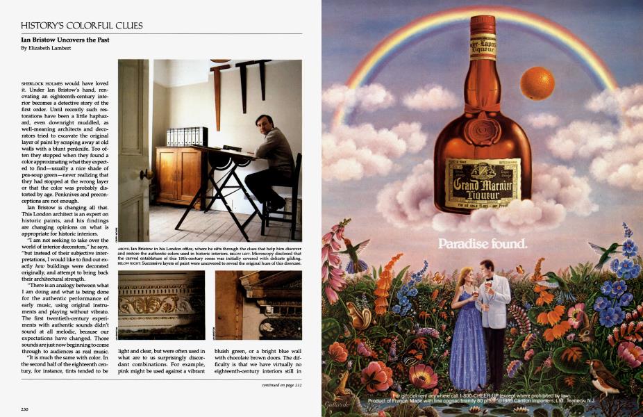 HISTORY'S COLORFUL CLUES