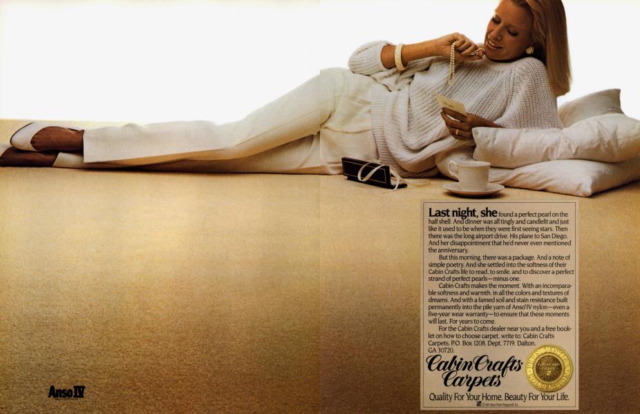 Cabin Crafts® Carpets Architectural Digest MAY 1986