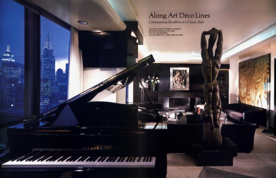 Along Art Déco Lines
