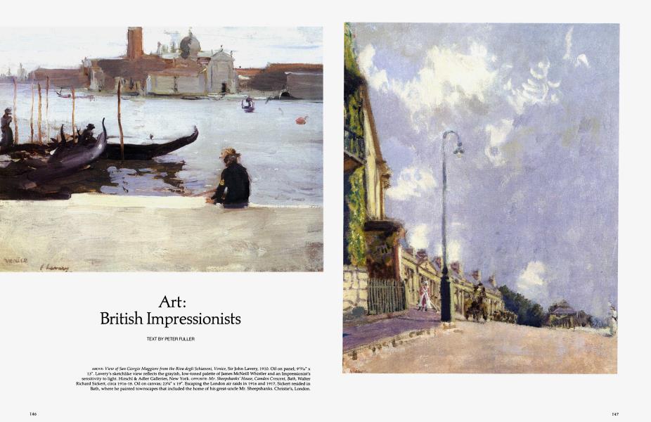 Art: British Impressionists