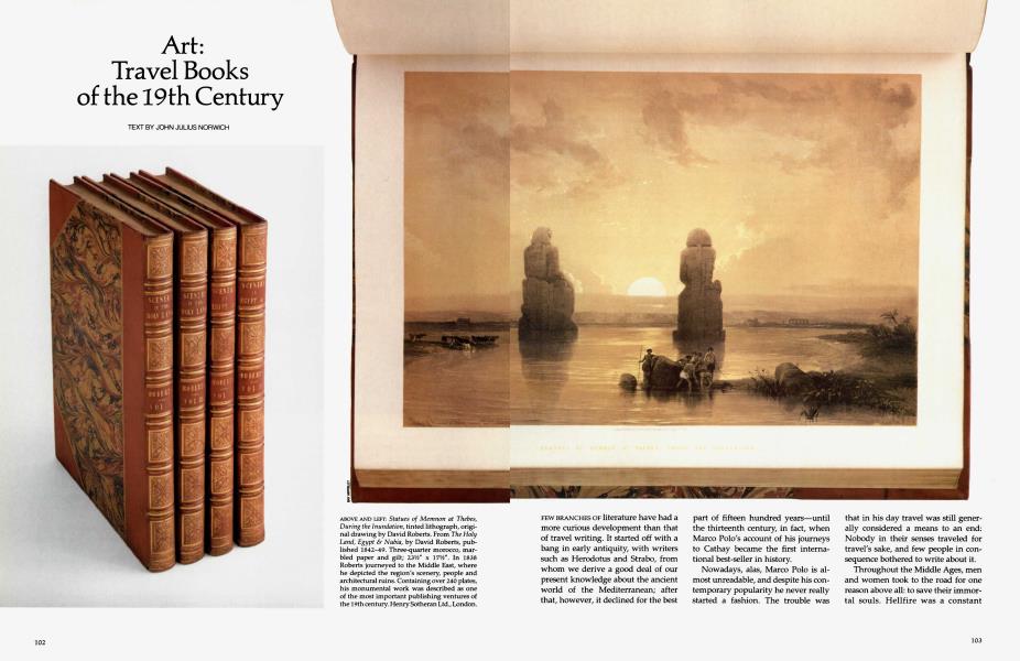 Art Travel Books of the 19th Century Architectural