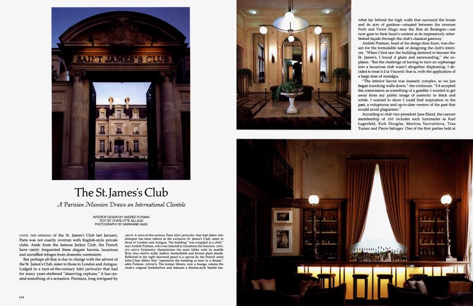 Saint James Club Paris, OFFICIAL SITE