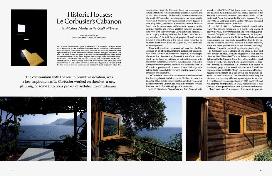 Historic Houses: Le Corbusier's Cabanon