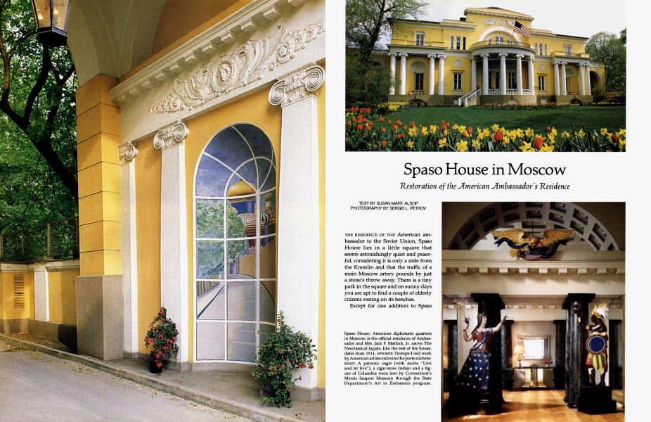 Spaso House in Moscow