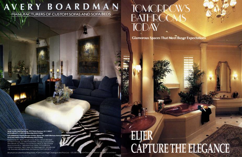 ELJER | Architectural Digest | MAY 1988