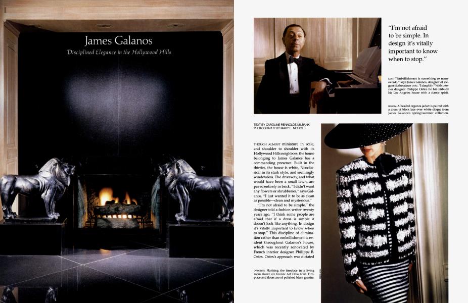 James Galanos