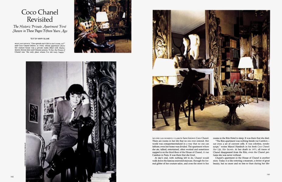 Coco Chanel Revisited, Architectural Digest