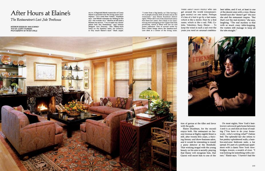 After Hours at Elaine's