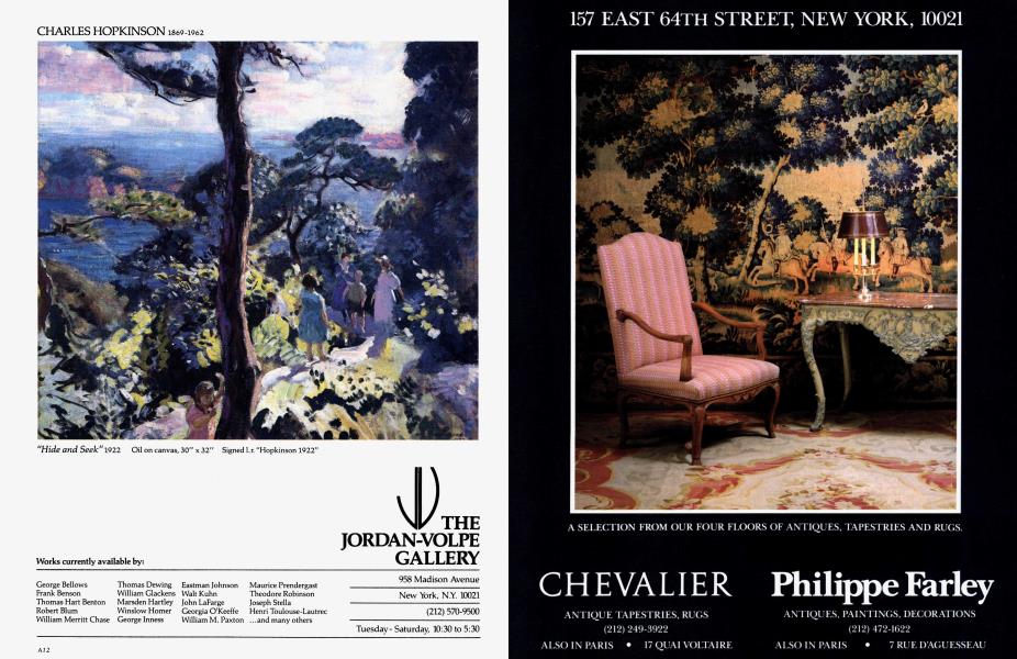 The JordanVolpe Gallery Architectural Digest NOVEMBER 1988