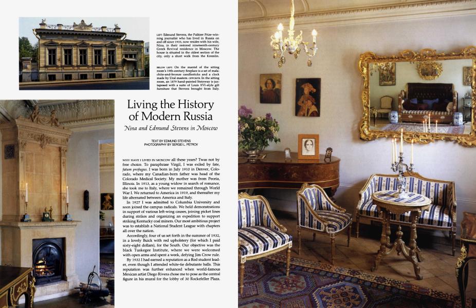 Living The History Of Modern Russia Architectural Digest