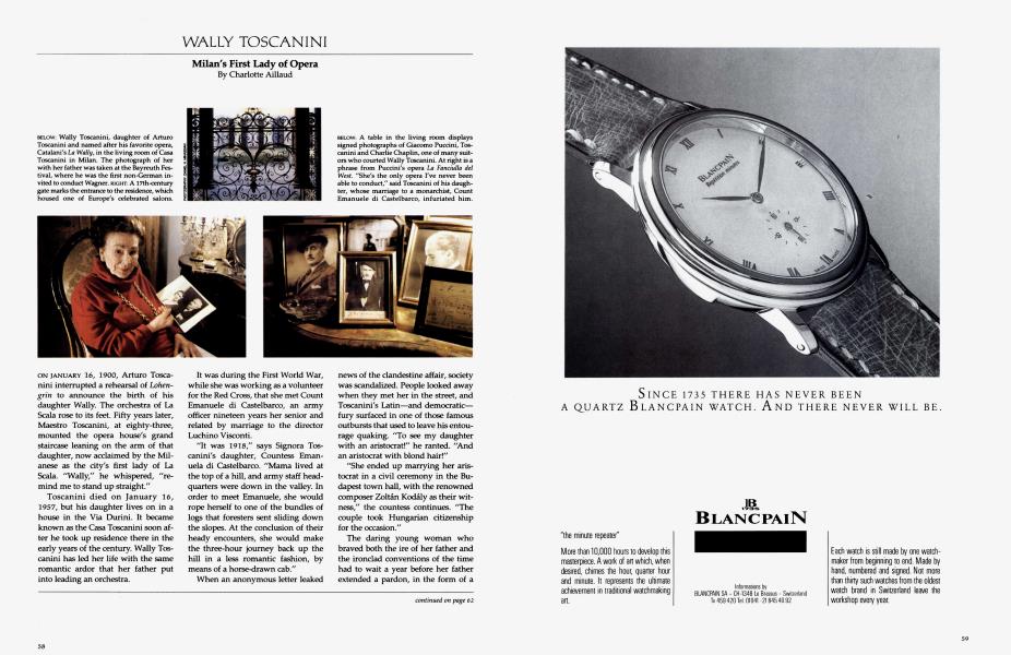 WALLY TOSCANINI