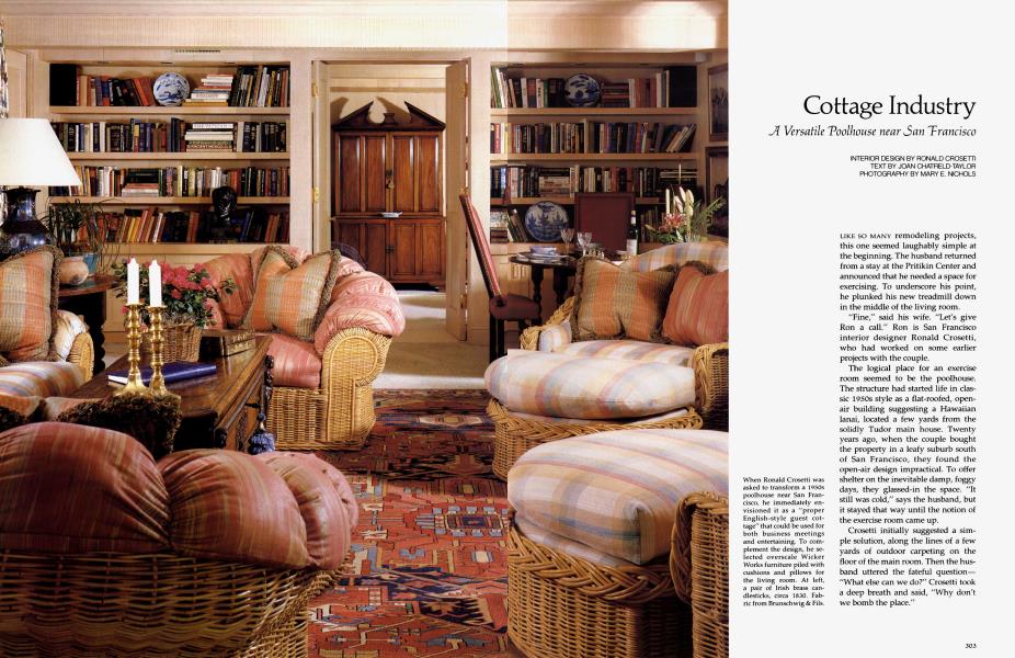Cottage Industry | Architectural Digest | MAY 1989