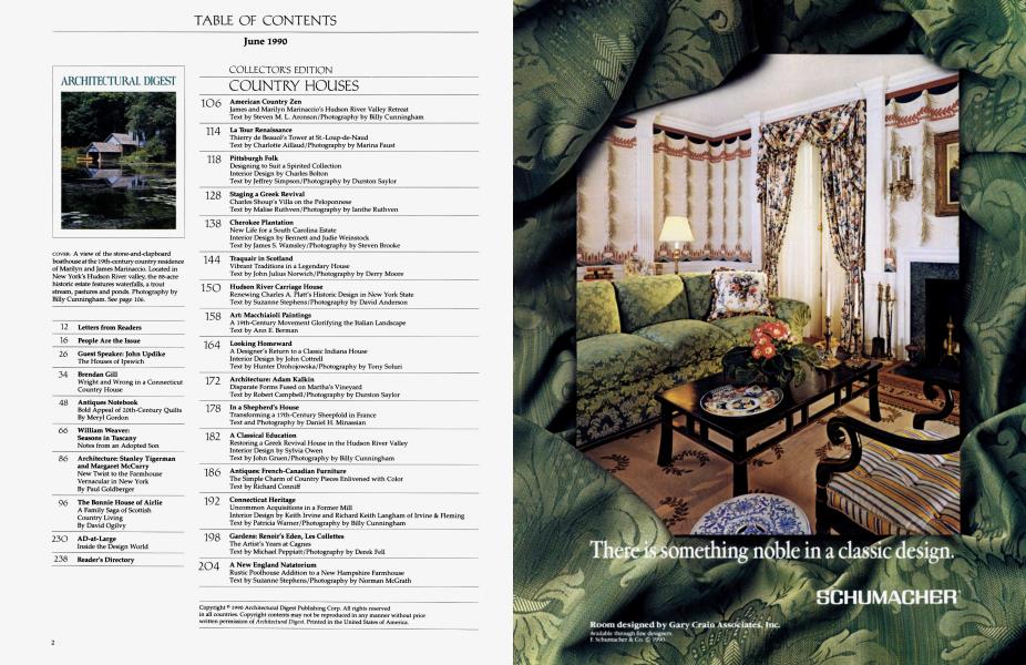 TABLE OF CONTENTS June 1990