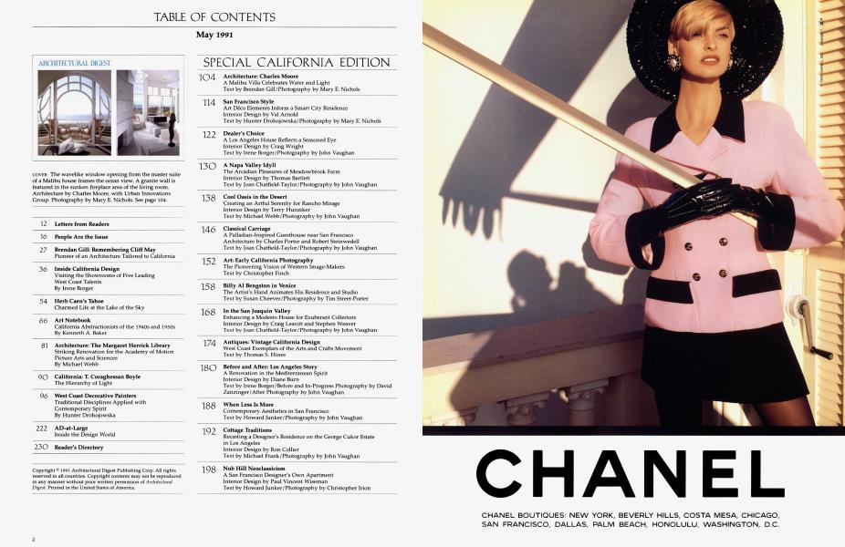 TABLE OF CONTENTS May 1991