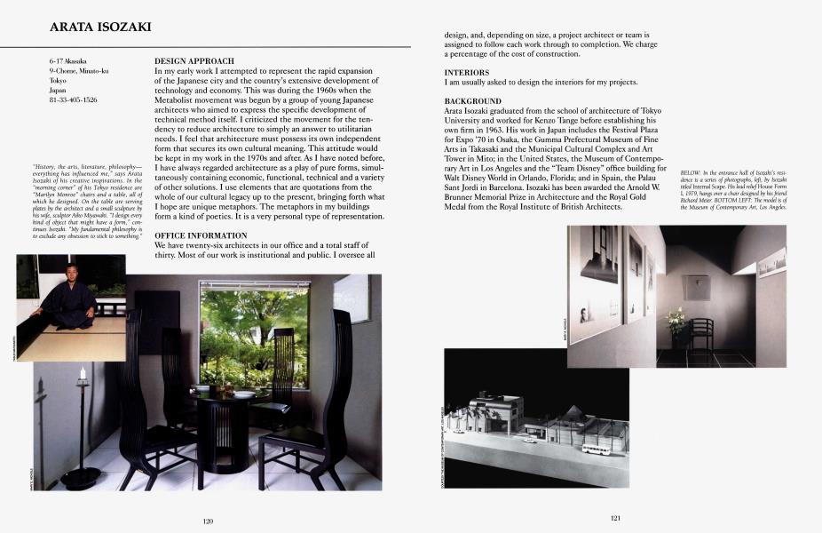 ARATA ISOZAKI