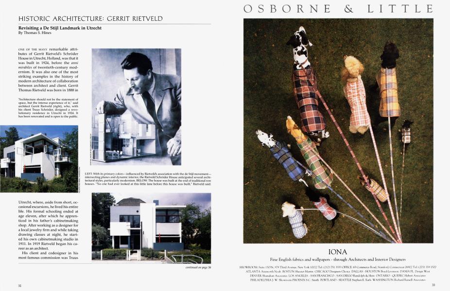 Historic Architecture: Gerrit Rietveld